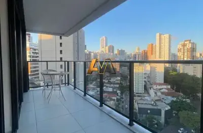 Apartamento quarto e sala a 400 metros da praia na barra