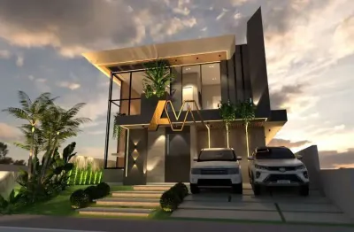 Casa em condomínio fechado com 4 quartos à venda no Buraquinho, Lauro de Freitas 