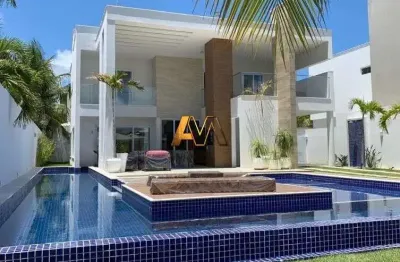 Casa em condomínio fechado com 5 quartos à venda na Avenida Humaitá, 250, Guarajuba, Camaçari