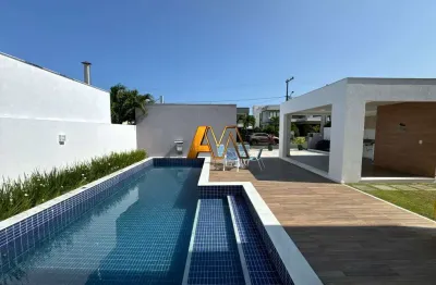 Casa em condomínio fechado com 4 quartos à venda na Avenida Humaitá, Guarajuba, Camaçari
