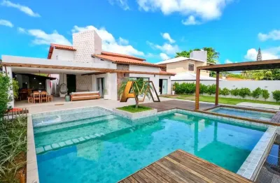 Casa em condomínio fechado com 6 quartos à venda na Rua Alameda Humaitá, 235, Guarajuba, Camaçari