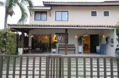 Casa em condomínio fechado com 5 quartos à venda na Alameda Praia Ville, sn, Piatã, Salvador