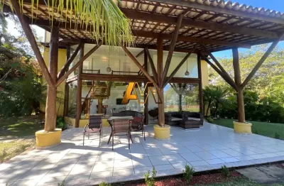 Casa com 4 quartos para alugar na Rua Curva Do Rio Joanes, sn, Praia de Busca Vida, Camaçari