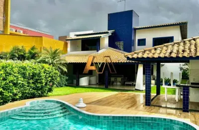 Casa em condomínio fechado com 5 quartos à venda na Alameda Monte Das Dunas, sn, Guarajuba, Camaçari