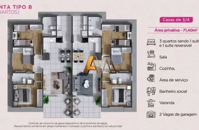 Casa com 3 quartos à venda na 1ª Tv. Sr. Do Bomfim, sn, Guarajuba, Camaçari