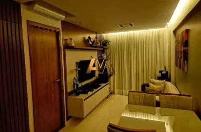 Apartamento 2 quartos sendo 1 suíte em stella maris -vista mar