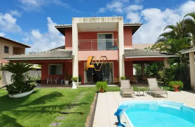 Casa em condomínio fechado com 3 quartos à venda na Avenida praia de Itacimirim, Itacimirim, Camaçari