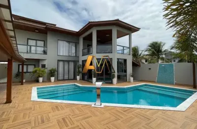 Casa em condomínio fechado com 6 quartos à venda na Ba-099, Km 34, Barra do Jacuípe, Camaçari