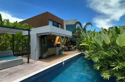 Casa em condomínio fechado com 4 quartos à venda na Rodovia Ba-099, S/N, Alphaville (Abrantes), Camaçari