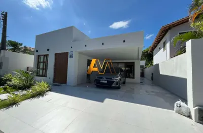 Casa em condomínio fechado com 4 quartos à venda na Rua dos Flamingos, Piatã, Salvador