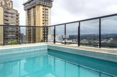 Kitnet / stúdio para alugar na rua alferes ângelo sampaio, 2765, bigorrilho, curitiba, 29 m2 por r$ 2.300