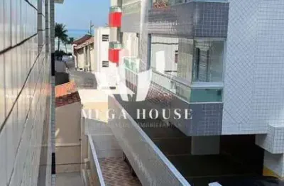Apartamento para venda em praia grande, tupi, 2 dormitórios, 1 banheiro, 1 vaga