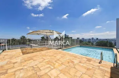 Cobertura triplex com 4 quartos e piscina no bairro gutierrez/ grajaú.