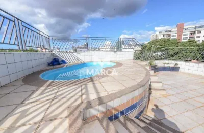 Cobertura para aluguel, 3 quartos, 1 suíte, 2 vagas, cidade nova - belo horizonte/mg