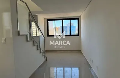 Cobertura para aluguel, 2 quartos, 1 suíte, 2 vagas, lourdes - belo horizonte/mg