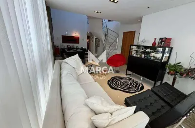 Cobertura à venda, 5 quartos, 3 suítes, 4 vagas, sion - belo horizonte/mg