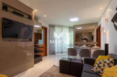 Apartamento à venda, 3 quartos, 1 suíte, 3 vagas, anchieta - belo horizonte/mg