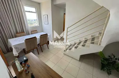 Cobertura à venda, 3 quartos, 2 suítes, 2 vagas, santa inês - belo horizonte/mg