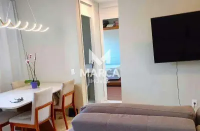 Apartamento à venda, 2 quartos, 1 vaga, palmeiras - belo horizonte/mg