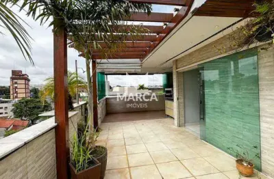 Cobertura à venda, 3 quartos, 2 suítes, 3 vagas, santa rosa - belo horizonte/mg