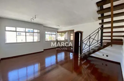 Cobertura à venda, 3 quartos, 2 suítes, 2 vagas, santo antônio - belo horizonte/mg