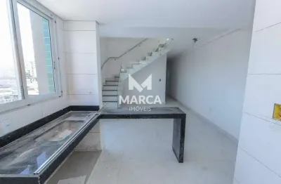 Cobertura à venda, 3 quartos, 2 suítes, 2 vagas, castelo - belo horizonte/mg
