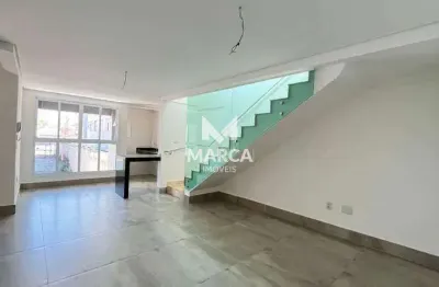 Cobertura à venda, 3 quartos, 1 suíte, 2 vagas, castelo - belo horizonte/mg