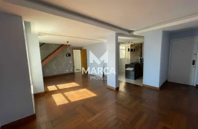 Excelente cobertura de 3 quartos 2 vagas para venda no santo antônio- belo horizonte