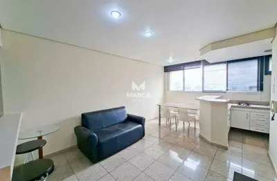 Flat mobiliado pronto para morar - 1 vaga de garagem - 50m² no luxemburgo