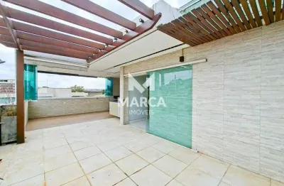 Cobertura à venda, 3 quartos, 2 suítes, 3 vagas, santa rosa - belo horizonte/mg