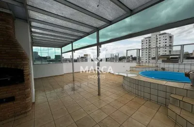 Cobertura para aluguel, 2 quartos, 1 suíte, 2 vagas, castelo - belo horizonte/mg