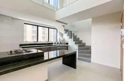 Cobertura à venda, 2 quartos, 2 suítes, 2 vagas, lourdes - belo horizonte/mg
