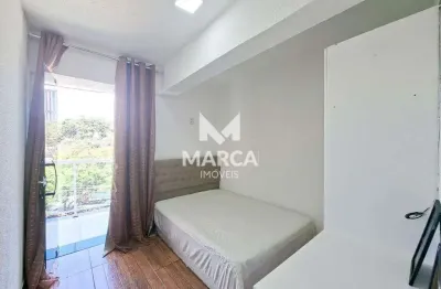 Apartamento 1 quarto mobiliado com varanda no joão pinheiro – tudo incluso!