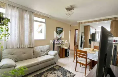 Apartamento à venda, 2 quartos, 1 suíte, 1 vaga, paquetá - belo horizonte/mg