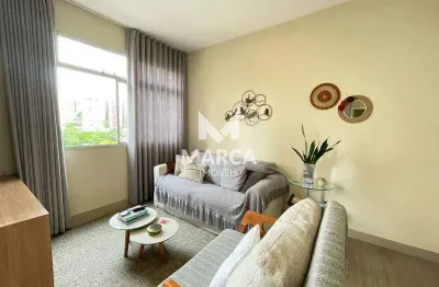 Apartamento à venda, 3 quartos, 1 suíte, 1 vaga, lourdes - belo horizonte/mg