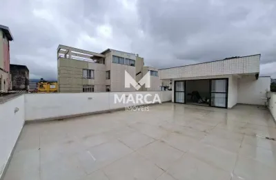 Cobertura para aluguel, 3 quartos, 2 suítes, 2 vagas, Santa Tereza - Belo Horizonte/MG