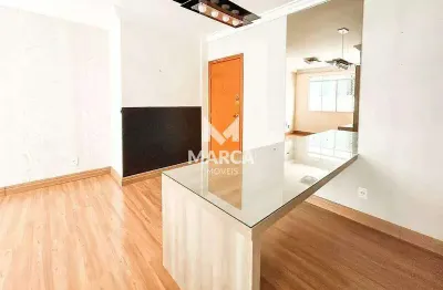 Apartamento à venda, 2 quartos, 1 suíte, 2 vagas, Castelo - Belo Horizonte/MG