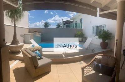 Sobrado com 3 dormitórios à venda, 298 m² por r$ 1.380.000,00 - condomínio portal de itaici - indaiatuba/sp