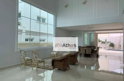 Sobrado alto padrão maison du parc, 4 suites, sala ampla, cozinha, piscina, area gourmet, piscina, vaga para 4 carros