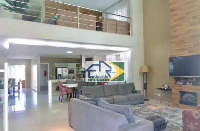 Sobrado com 3 suítes à venda, 355 m² por r$ 3.200.000 - jardim residencial suzano - suzano/sp