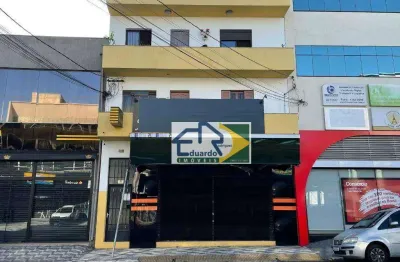 Salão glicério para alugar, 165m² por r$ 4.878/mês - centro - suzano/sp (garantia fiador)