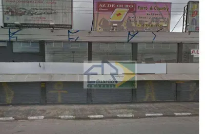 Salão no centro para alugar, 84m² por r$ 5.315/mês - centro - suzano/sp (garantia fiador ou seguro fiança)