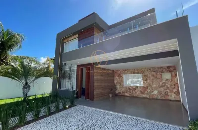 Casa com 5 dormitórios à venda, 280 m²  - barra do jacuípe - camaçari/ba