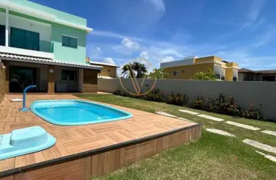 Casa 4/4 - vendo condomínio parque do jacuípe - vende casa geminada - barra do jacuípe