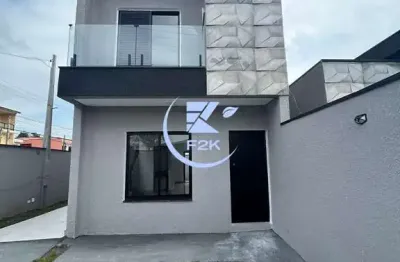 Sobrado em construção, 2 dorms sendo 2 suítes (entrega nov/26)