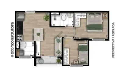 Apartamento com 2 quartos à venda na Rua Pardal, Pari, São Paulo