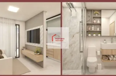 Apartamento á venda com 2 dormitórios e garden no bairro vila marieta / sp.