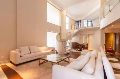 Luxuoso apartamento duplex de 650 m² com 05 suítes à venda por r$ 6.000.000 no setor bueno - goiânia/go