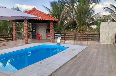 Chácara de 2.180m² com 03 quartos sendo 01 suíte à venda em estância alto da serra -  santa bárbara de goiás/go.