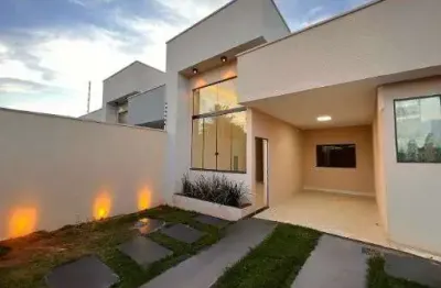 Casa de 120 m² com 03 quartos à venda por r$ 380.000 no residencial village garavelo - aparecida de goiânia